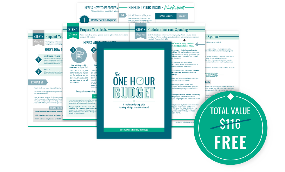 The One Hour Budget preview.